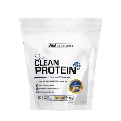 My Wellness Super Clean Protein X5 Vanilla Bean 1.8Kg