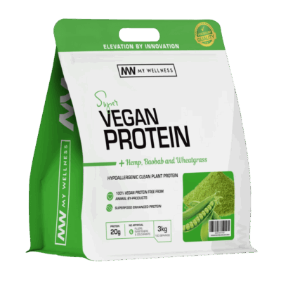 My Wellness Vegan Protein Belgian Chocolate - 3Kg