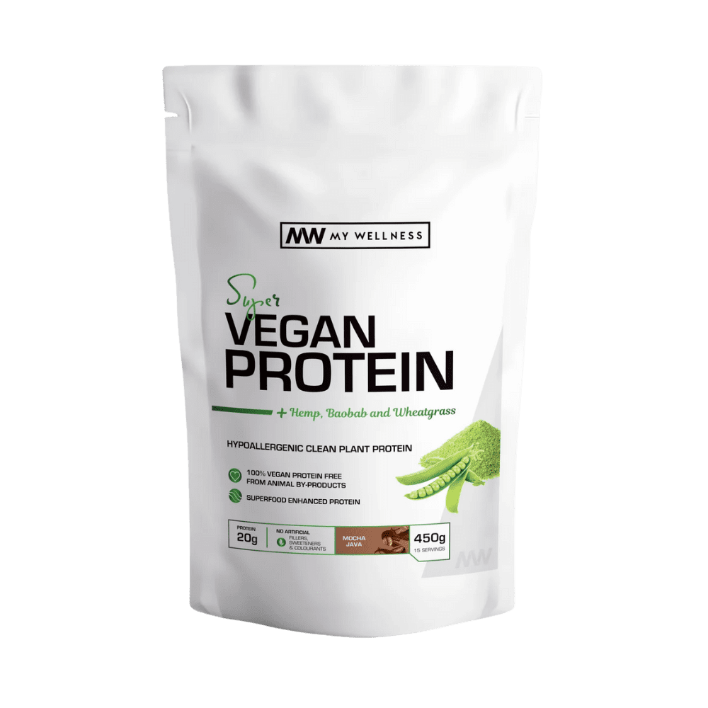 My Wellness Vegan Protein Mocha Java - 450g - Heal Health Warehouse