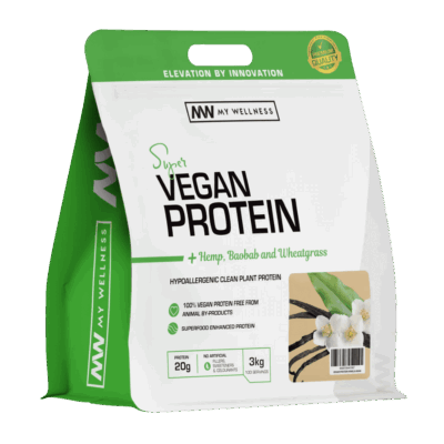 My Wellness Vegan Protein Vanilla Bean 3Kg