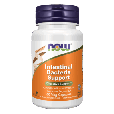 Now Intestinal Bacteria Support 60 Capsules