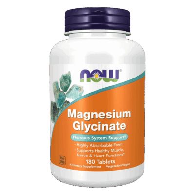 Now Magnesium Glycinate 60 Capsules