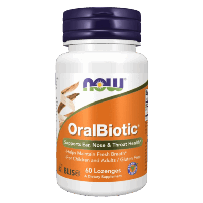 Now Oral Biotic 60 Lozenges