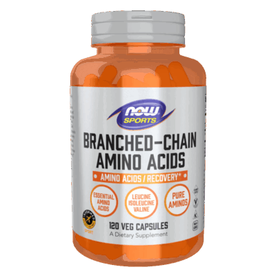 Now Sports Branched-Chain Amino Acids 120 Capsules