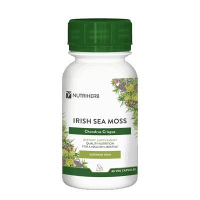 Nutriherb Irish Sea Moss 60 Capsules