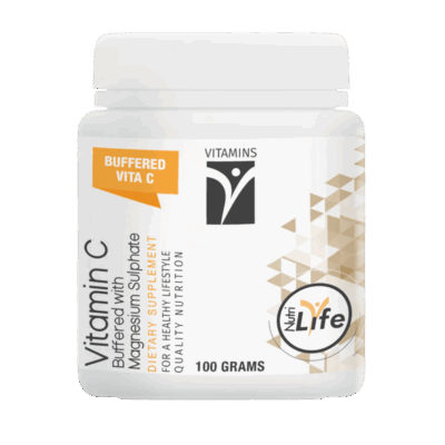 Nutrilife Powder Vitamin C Buffered with Magnesium 100g