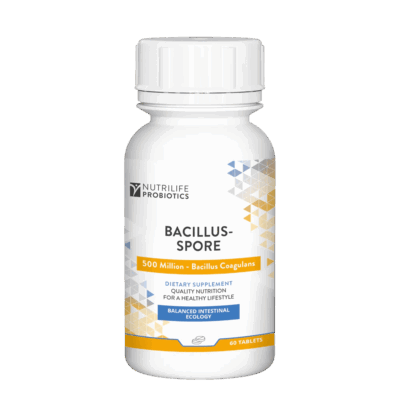 Nutrilife Probiotics Bacillus-Spore 60 Tablets