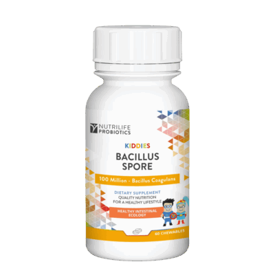Nutrilife Probiotics Bacillus Spore Kiddies 60 Chewable