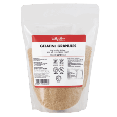 Sally Ann Creed Gelatine Granules - 500g