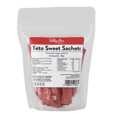 Sally Ann Creed Keto Sweet 30 x 4g Sachets 120g