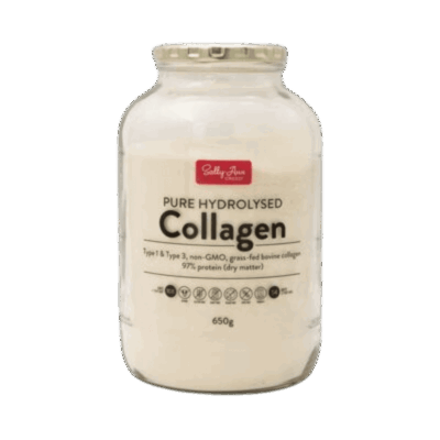 Sally Ann Creed Pure Hydrolysed Collagen Glass Jar - 650g