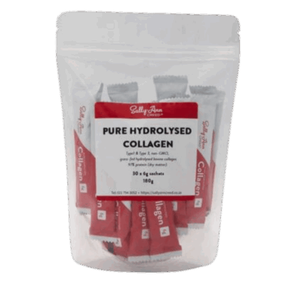 Sally Ann Creed Pure Hydrolysed Collagen Refill Sachet 30x6g