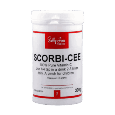 Sally Ann Creed Scorbi Cee Pure Unbuffered Vitamin C - 300g