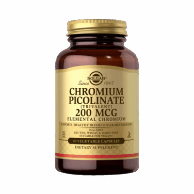 Solgar Chromium Picolinate 200mg 90 Capsules