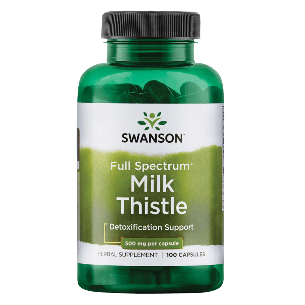 Swanson Full Spectrum Milk Thistle - 100 Capsules