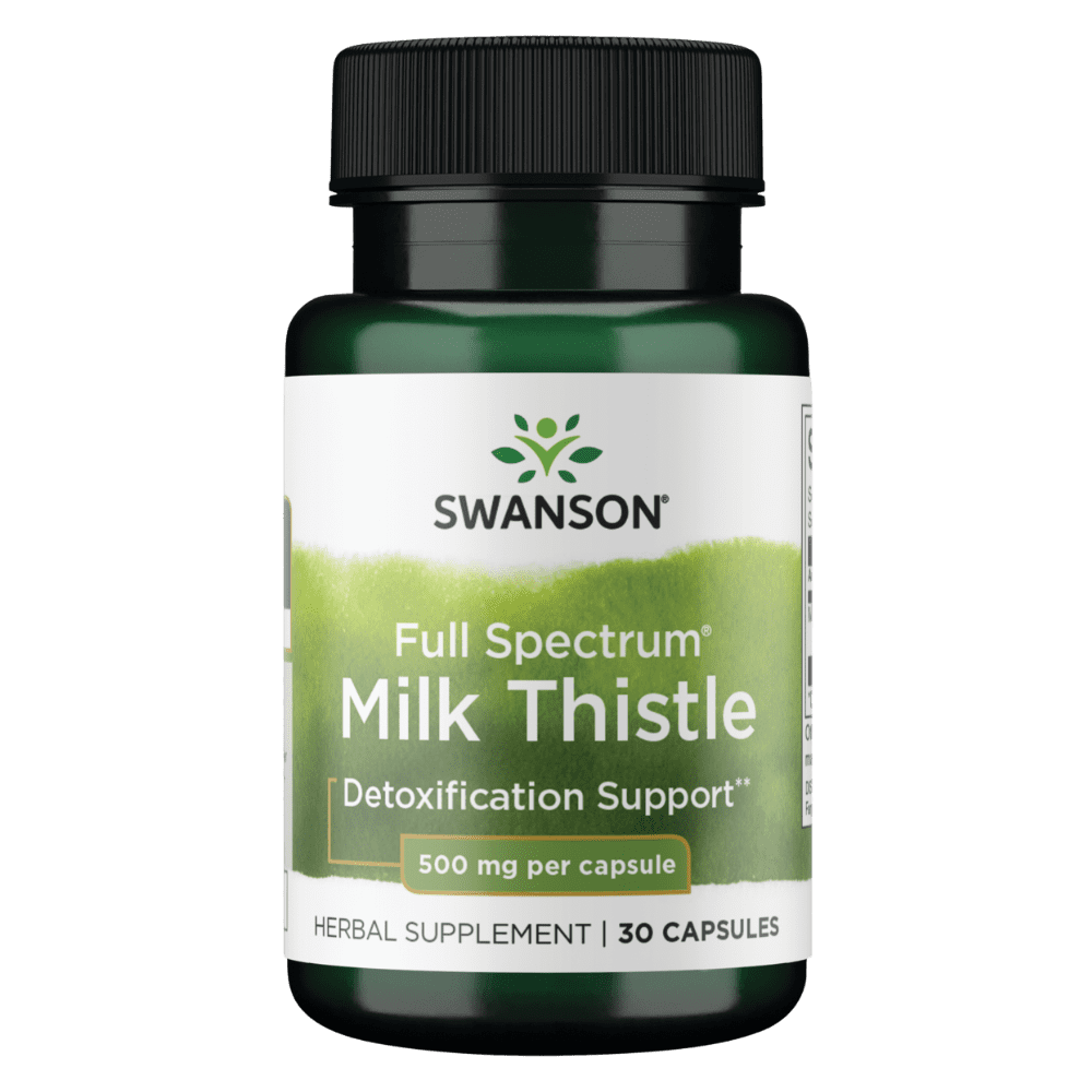 Swanson Full Spectrum Milk Thistle - 30 Capsules