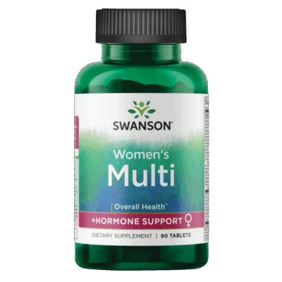 Swanson Women's Multi + Hormone Support - 90 Tablets
