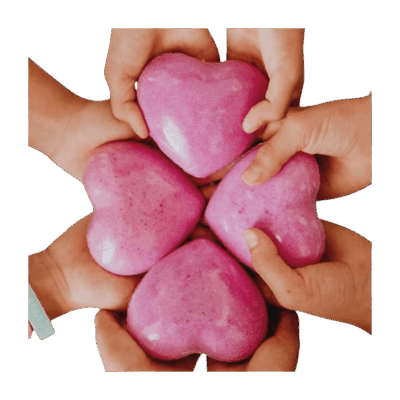 Tweenology Giant Heart Bath Bomb