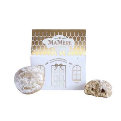 Ma Mere Mini Festive House Pistachio & Nougat Shortbread Snowballs 50g