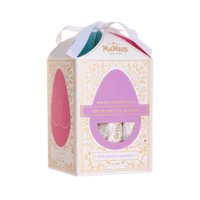 Ma Mere Nougat Speckled Egg White Chocolate with Roasted Almond Gift Box 185g