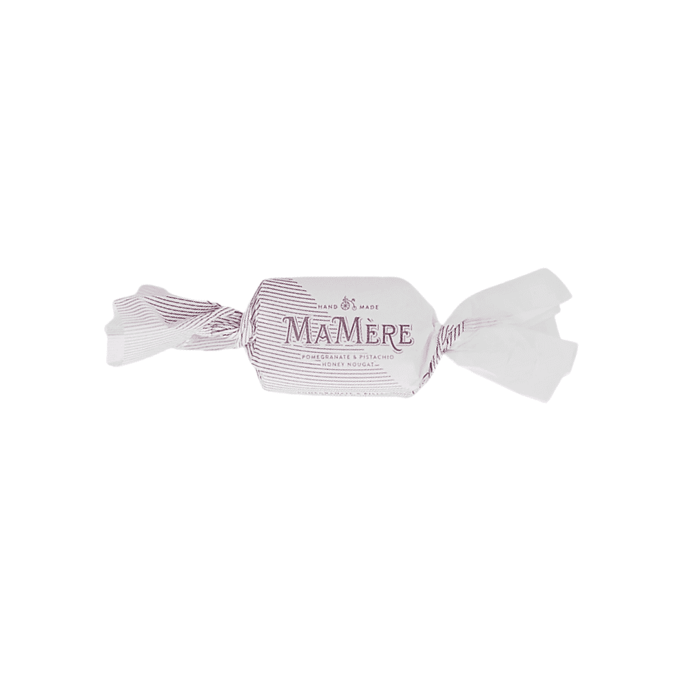 Ma Mere Nougat Twist Pomegranate & Pistachio 25g