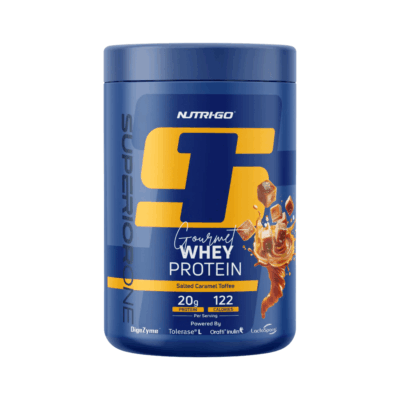 Nutri-Go Whey Protein Powder - Salted Caramel Toffee 480g