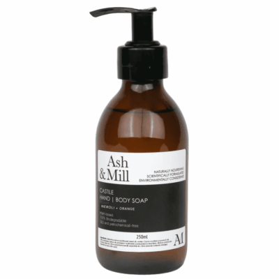 Ash & Mill Castile Hand and Body Soap Neroli + Orange 200ml