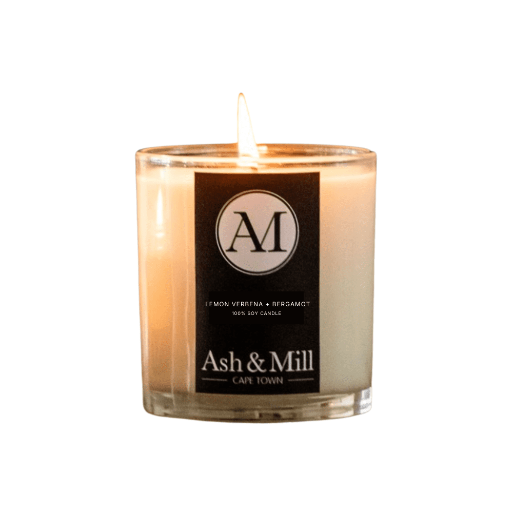 Ash & Mill Soy Wax Candle Lemon Verbena + Bergamot Medium
