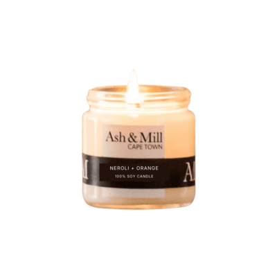 Ash & Mill Soy Wax Candle Neroli + Orange Small