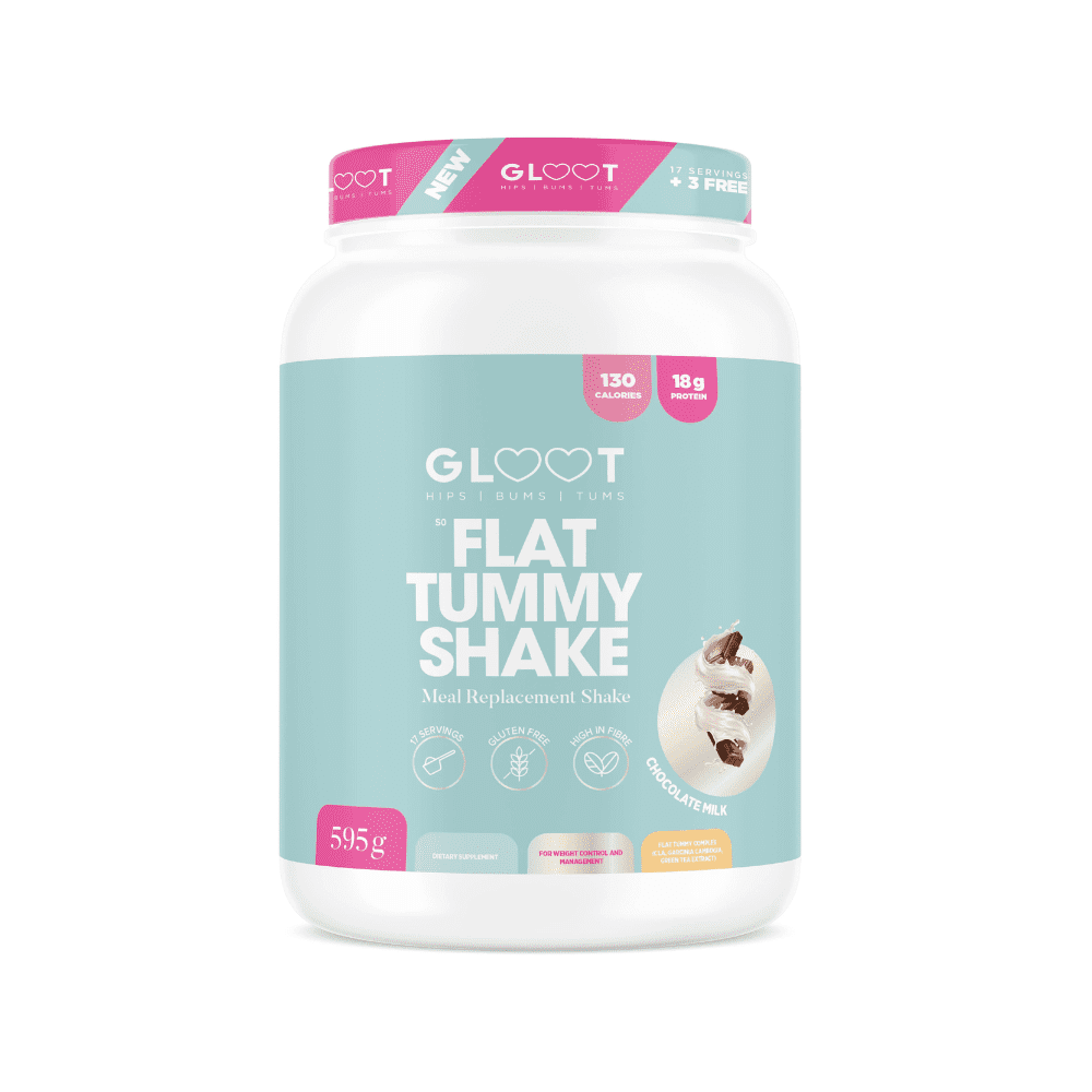 Gloot Flat Tummy Shake - Chocolate Milk 595g