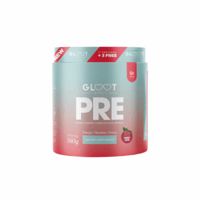 Gloot Pre-Energy Shake - Cranberry Cooler 180g