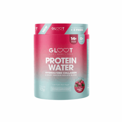 Gloot Protein Water Whey - Cranberry Crush 323g