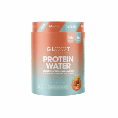 Gloot Protein Water Whey - Peach Iced Tea 323g