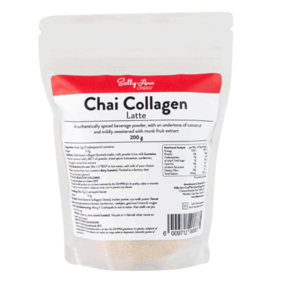 Sally Ann Creed Chai Collagen Latte 200g