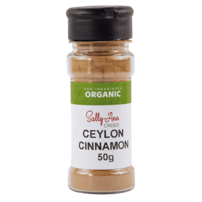 Sally Ann Creed Ground Cinnamon Powder Non-Irradiated 50g