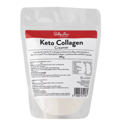 Sally Ann Creed Keto Collagen Creamer 200g