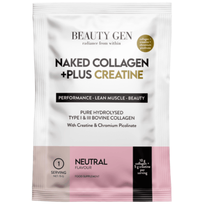 Beauty Gen Naked Collagen Plus Creatine Sachets 15g