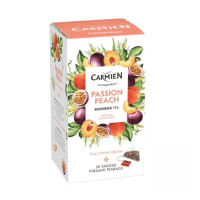 Carmien Pyramid Passion Peach 20 Teabags
