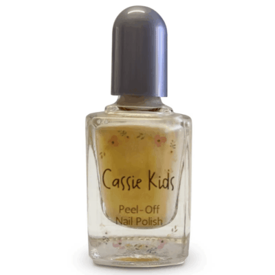 Cassie Kids Peel-Off Nail Polish Gorgeous in Gold
