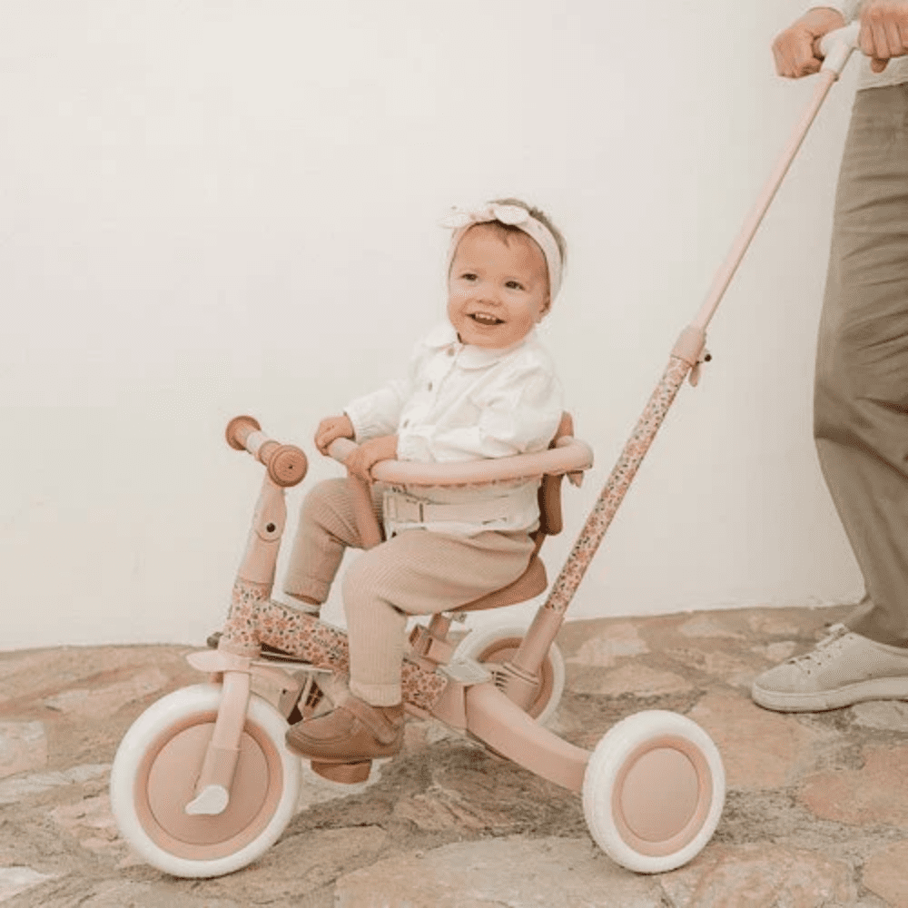 Little Dutch 4 in 1 Tricycle - Fairy Floral - Image 2