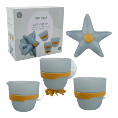 Little Dutch Bath Cup Set - Starfish