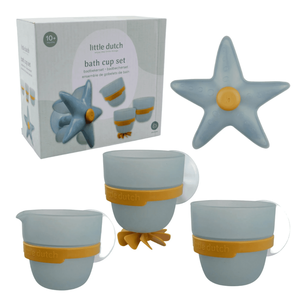 Little Dutch Bath Cup Set - Starfish