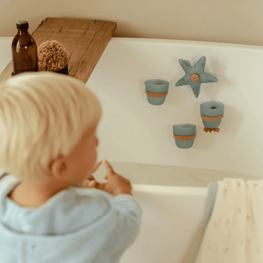 Little Dutch Bath Cup Set - Starfish - Image 2