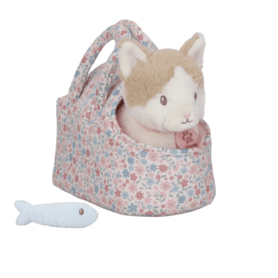 Little Dutch Cuddle Plush Cat In Bag - Marley