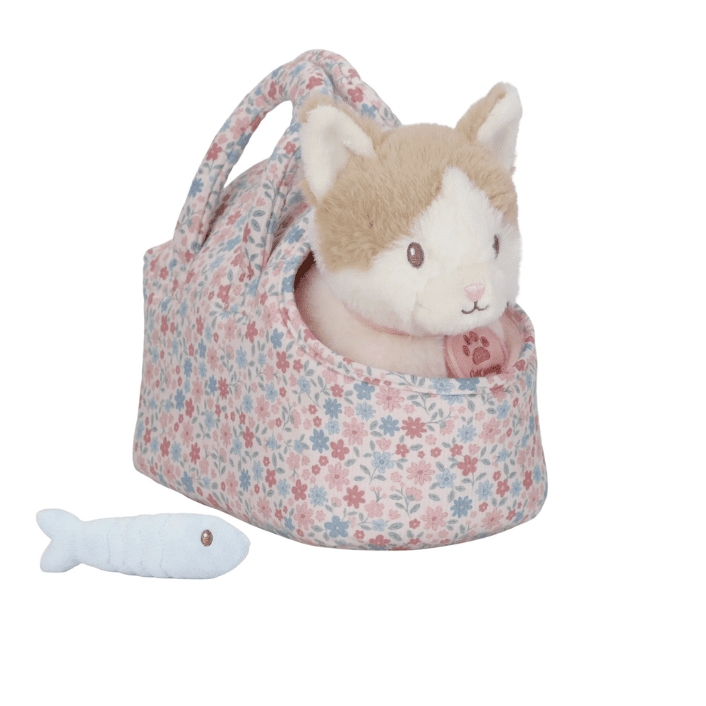 Little Dutch Cuddle Plush Cat In Bag - Marley