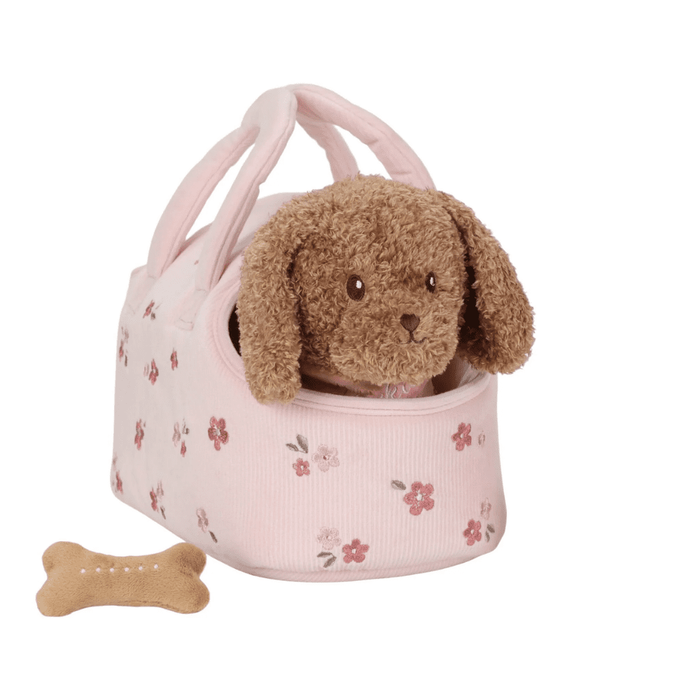 Little Dutch Cuddle Plush Dog In Bag - Jackie