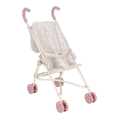 Little Dutch Metal Doll Buggy - Soft Flowers