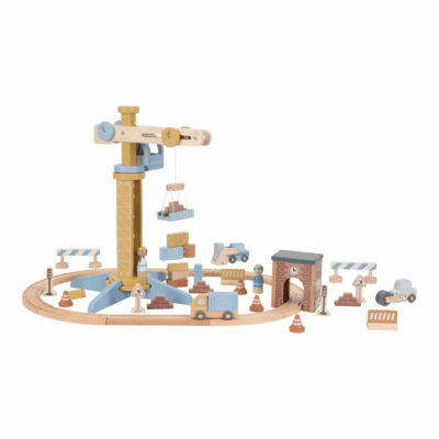 Little Dutch Wooden Crane Set