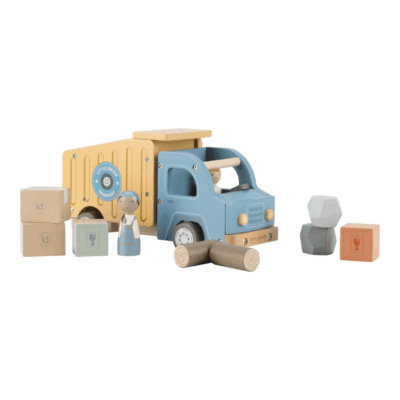 Little Dutch Wooden Dump Truck 11pc