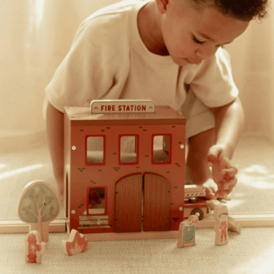 Little Dutch Wooden Fire Station